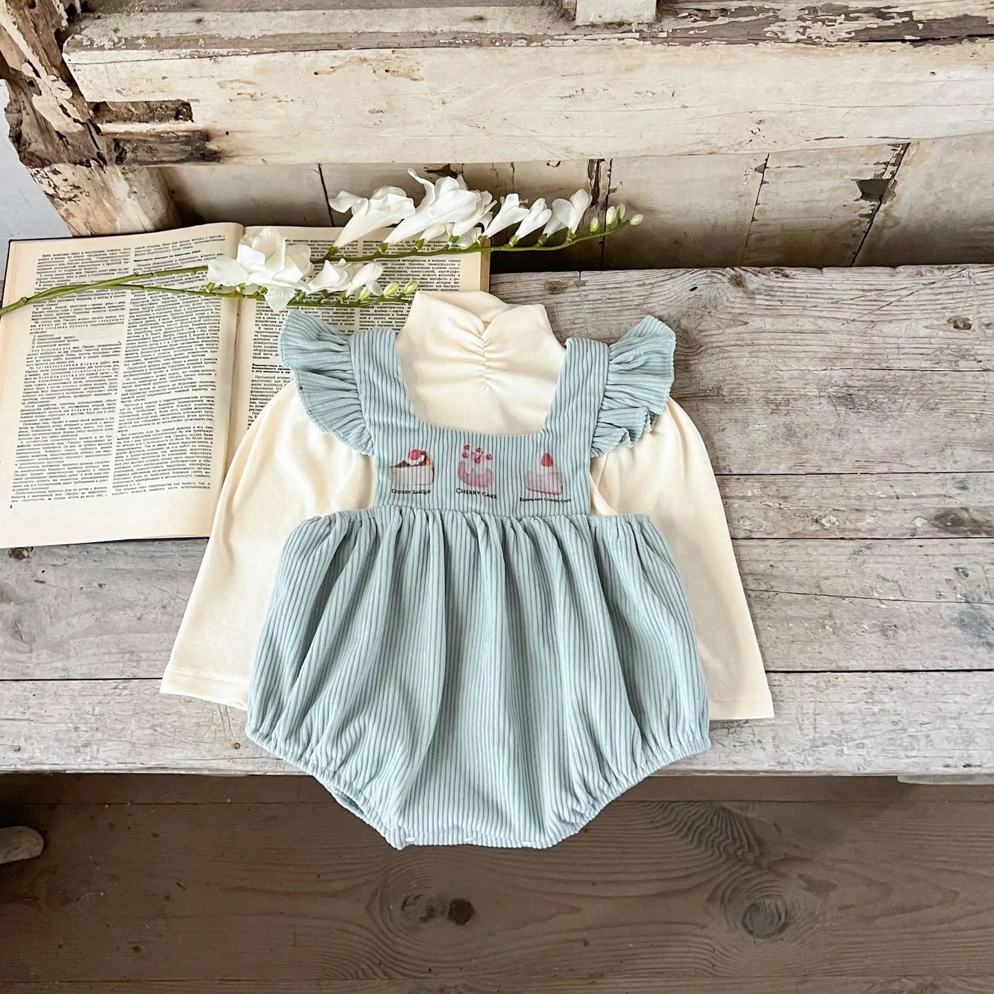 Ice cream romper set