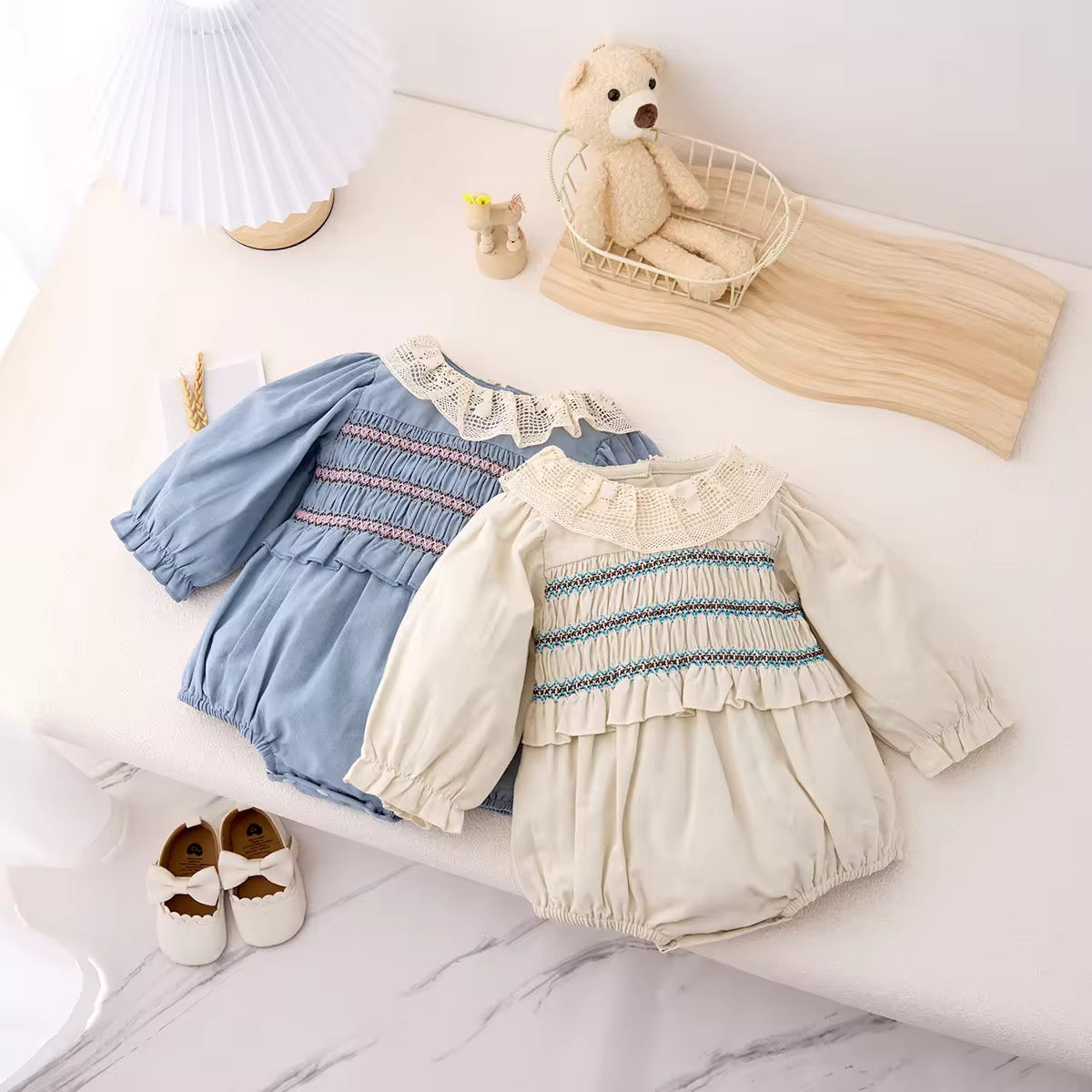 Smokey Frill Romper