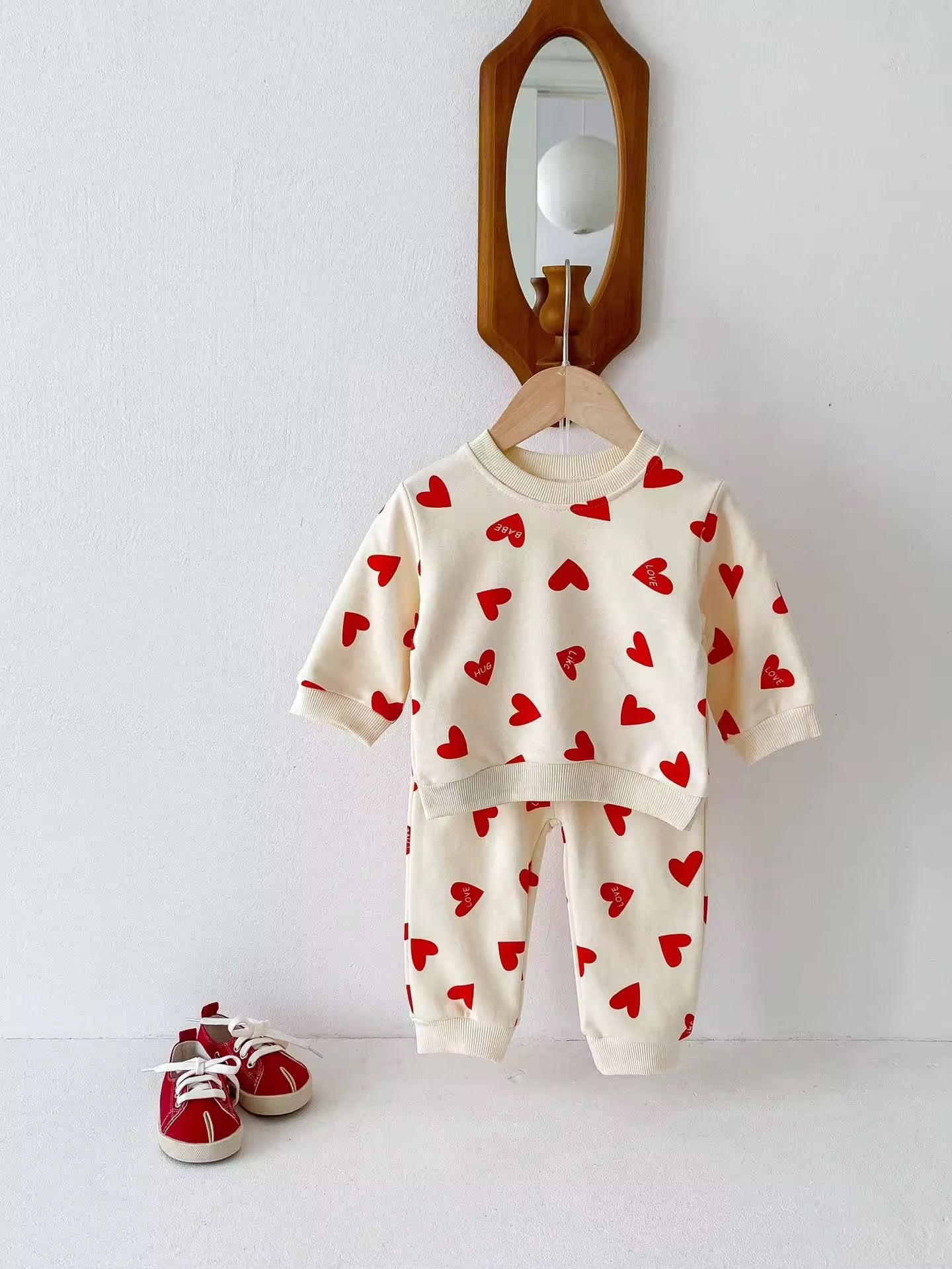 Hearts co-ord set