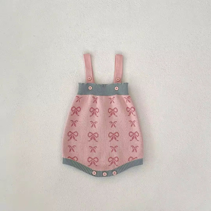 Knit pink set