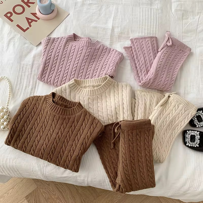 Cozy knit co-ord set