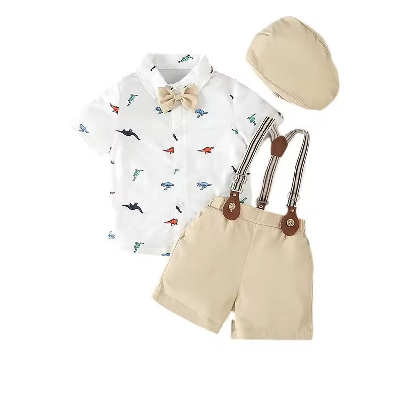 Dino suspender set