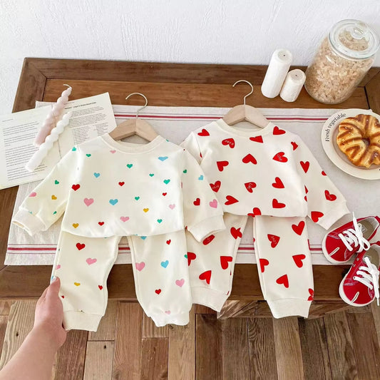 Hearts co-ord set