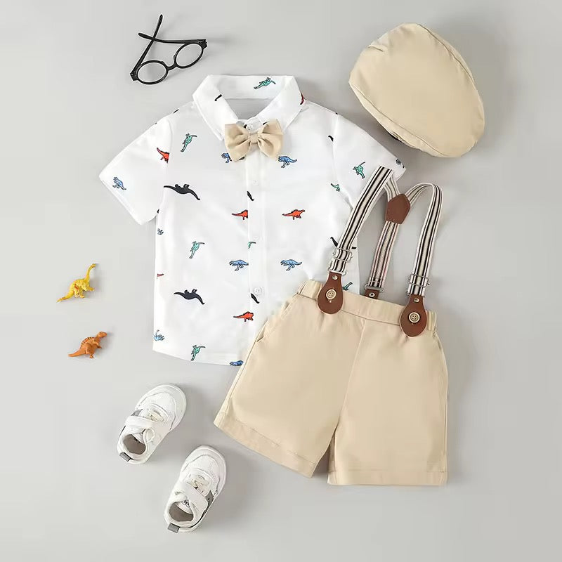 Dino suspender set