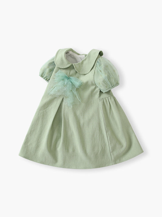 Groen Bow Dress
