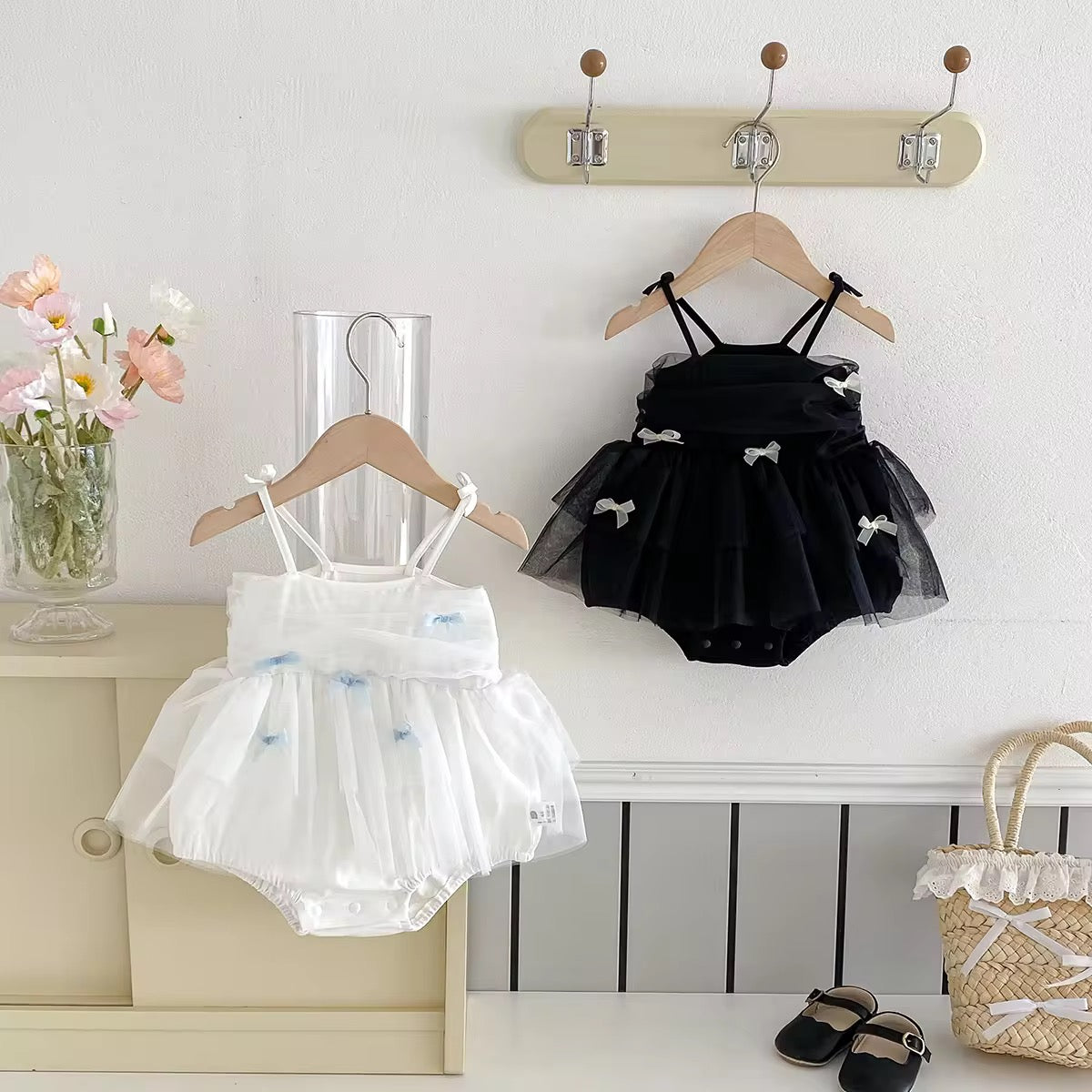 Bow tulle dress