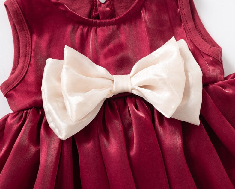 Glow bow dress