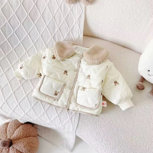 Sherpa puffer jacket