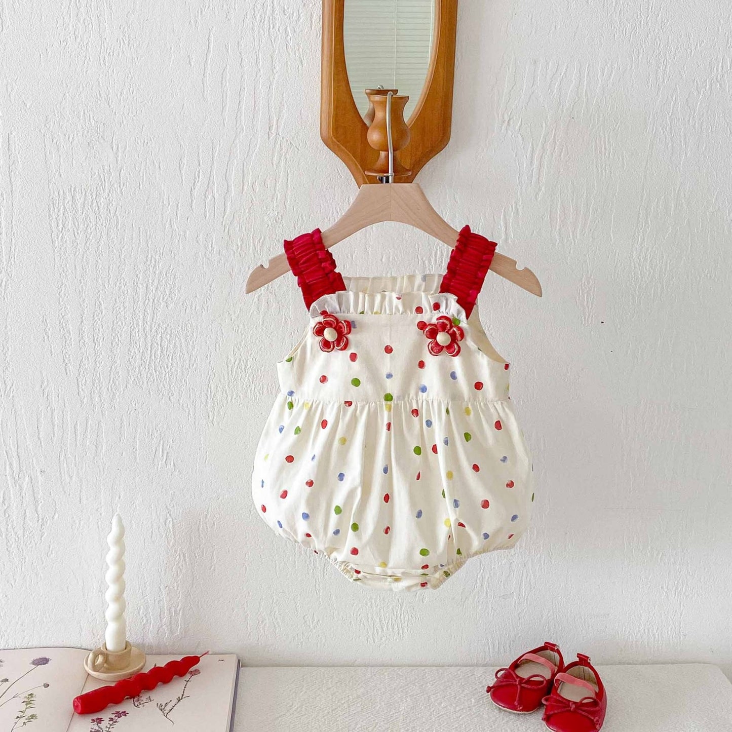 Alba flower romper