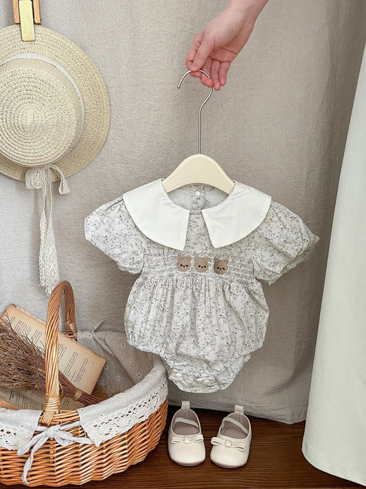 Smokey bear romper/ dress