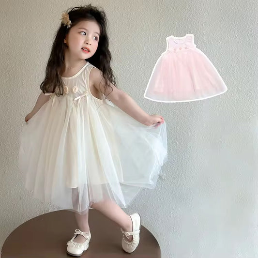 Remi flower tulle dress