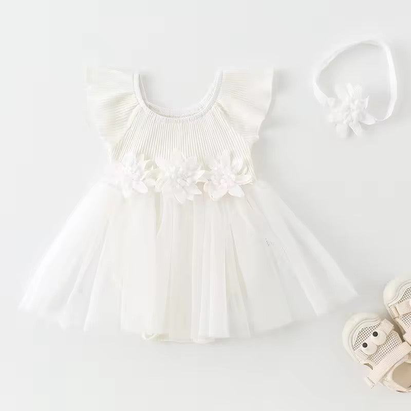 Tofu flower dress
