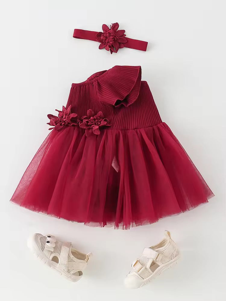 Tofu flower dress