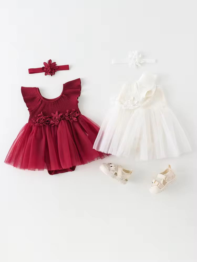 Tofu flower dress