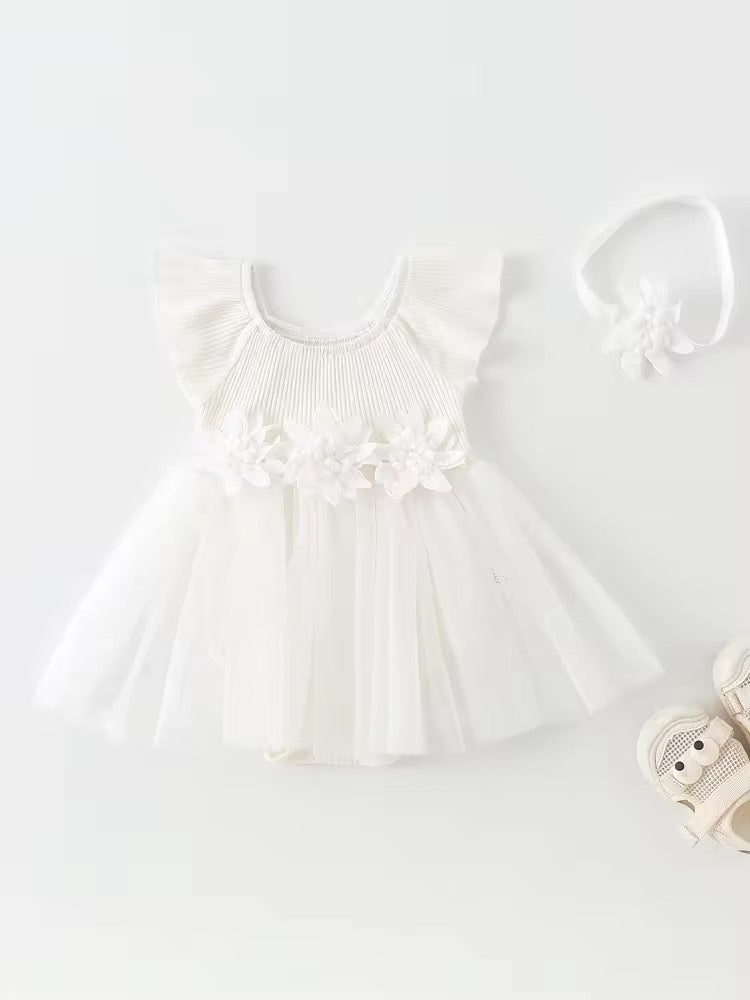 Tofu flower dress