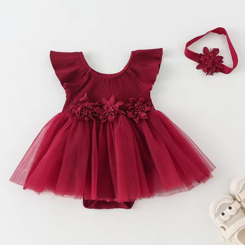 Tofu flower dress