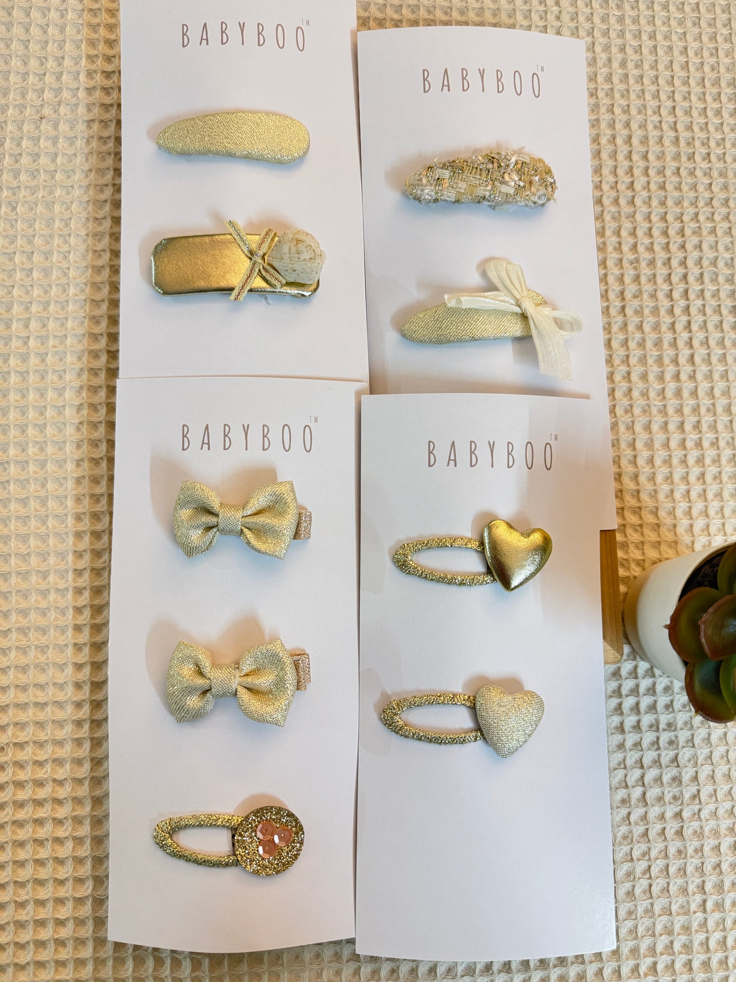Shiney clip set