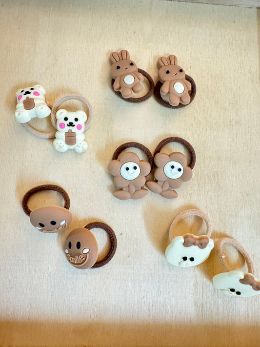 Latte hair bands