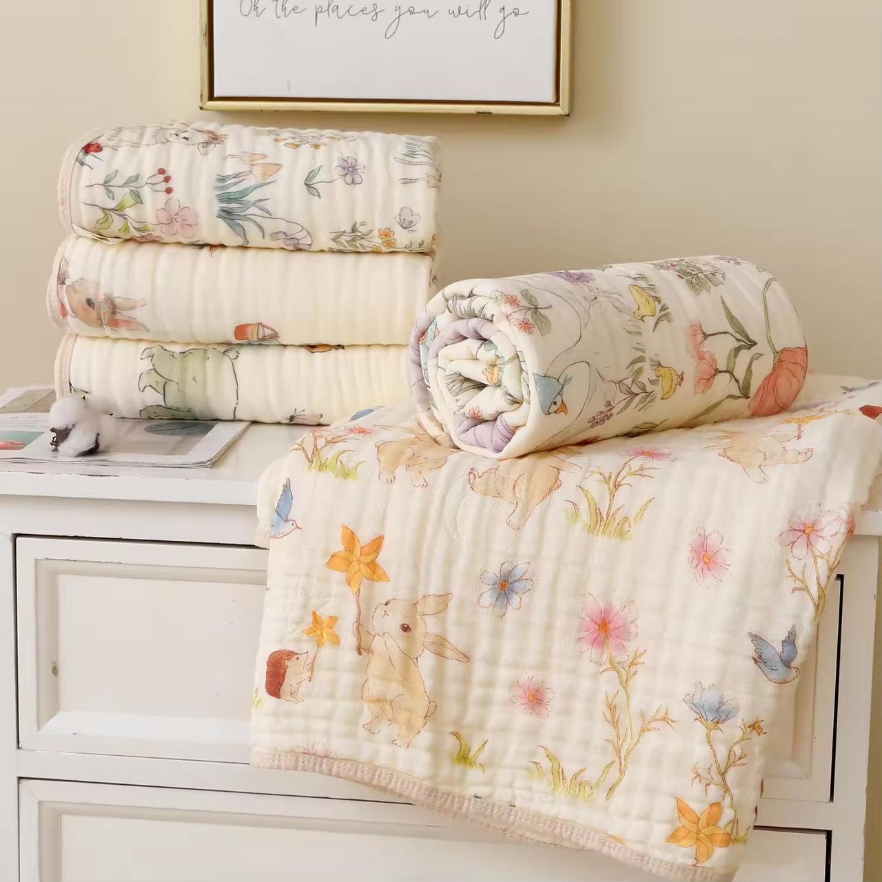 Wiggle muslin blanket
