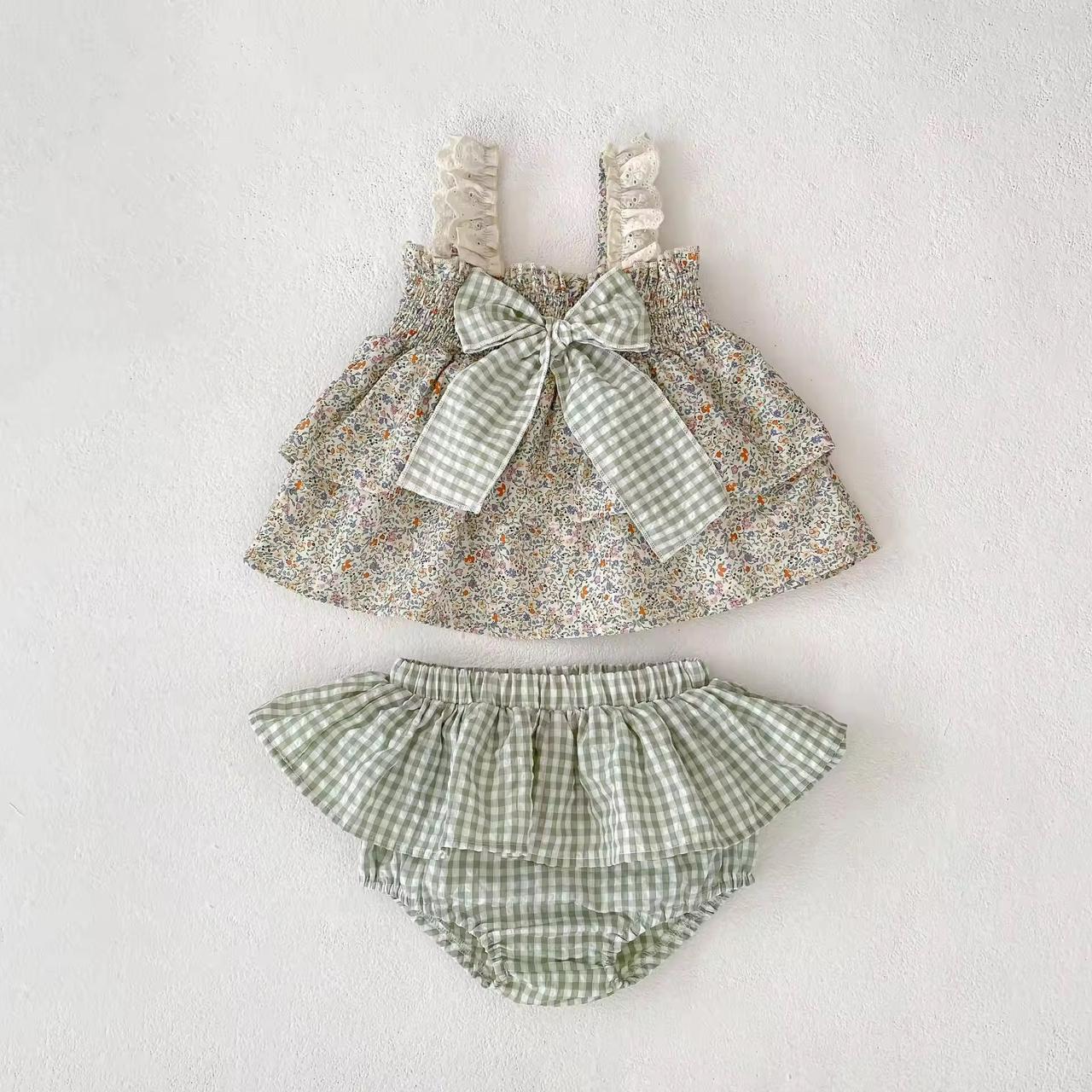 Flora bow co-ord set
