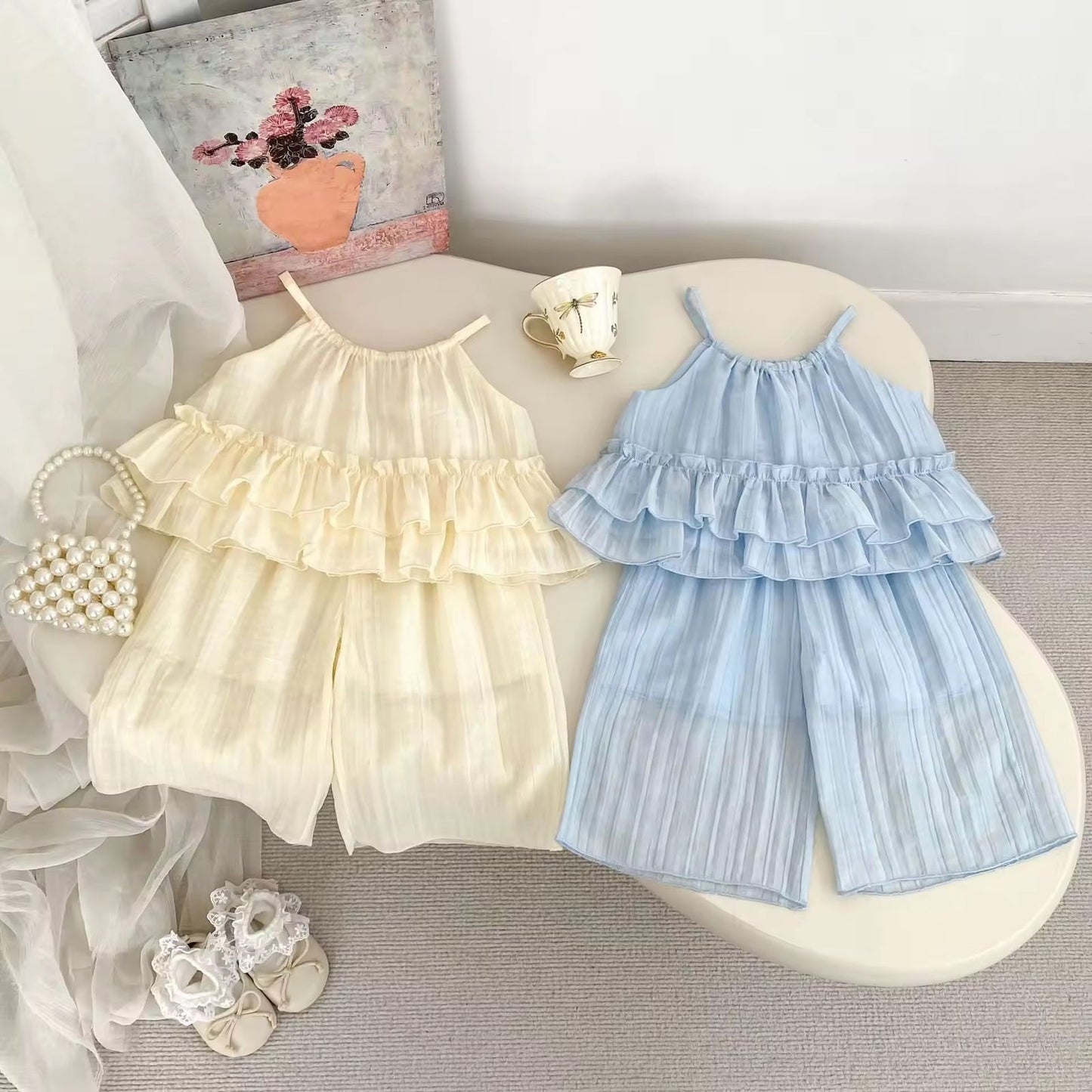 Halter flare co-ord set