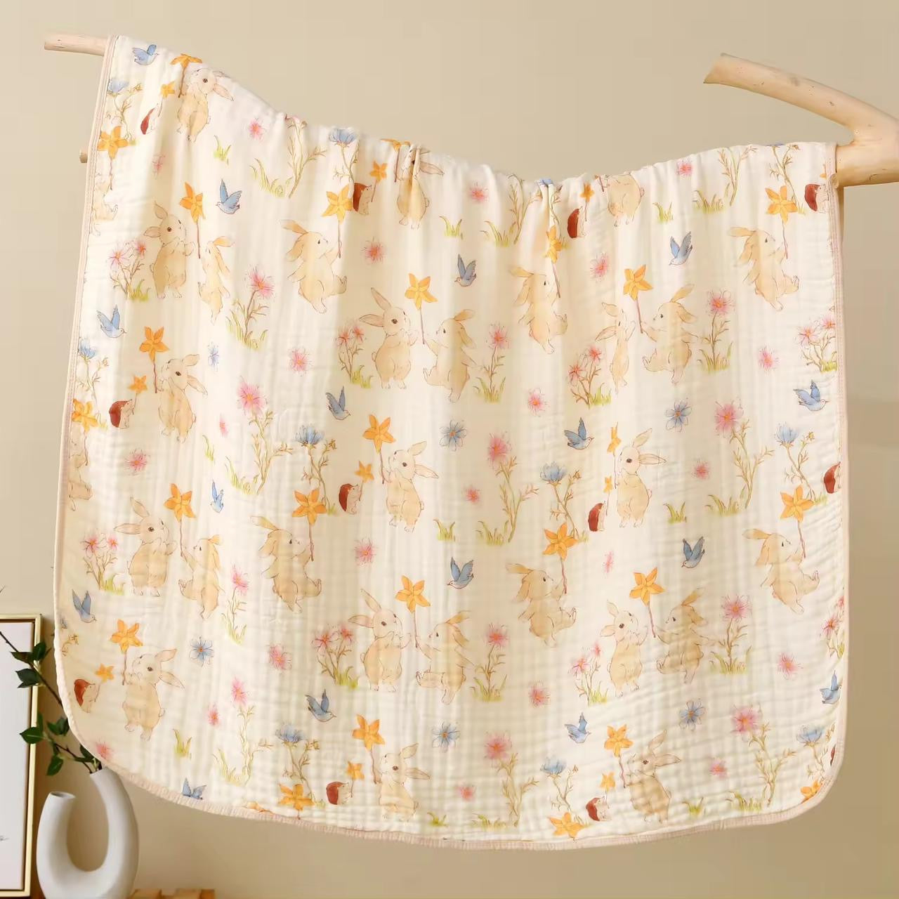 Wiggle muslin blanket