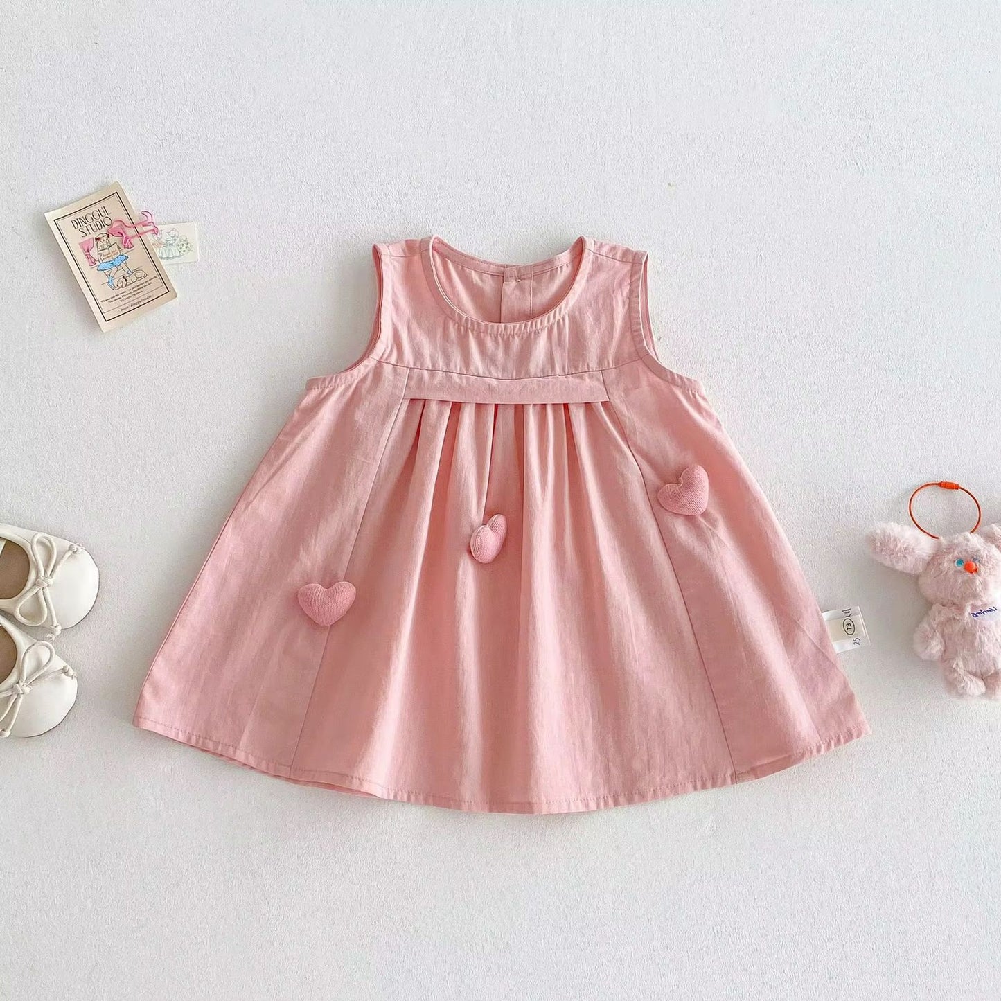 Tri heart dress