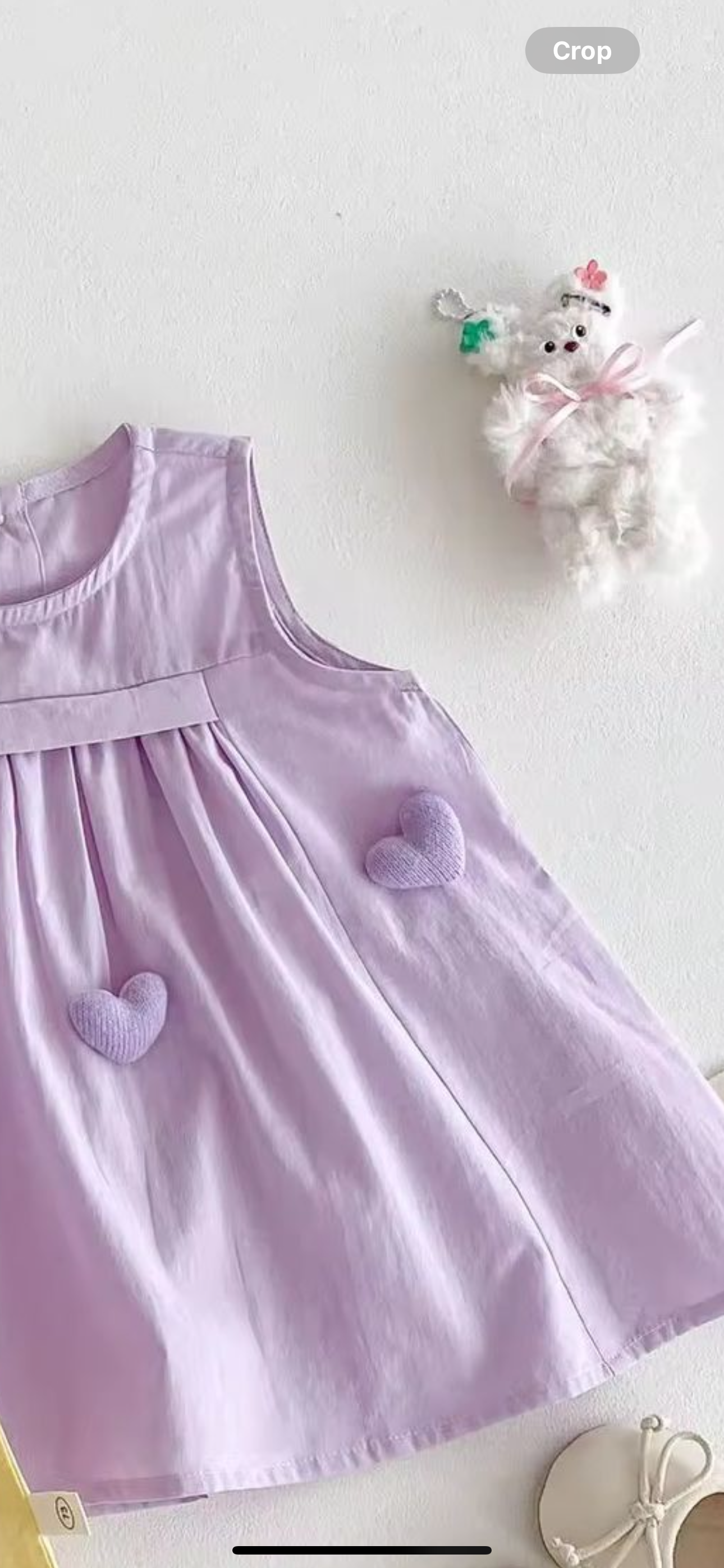 Tri heart dress