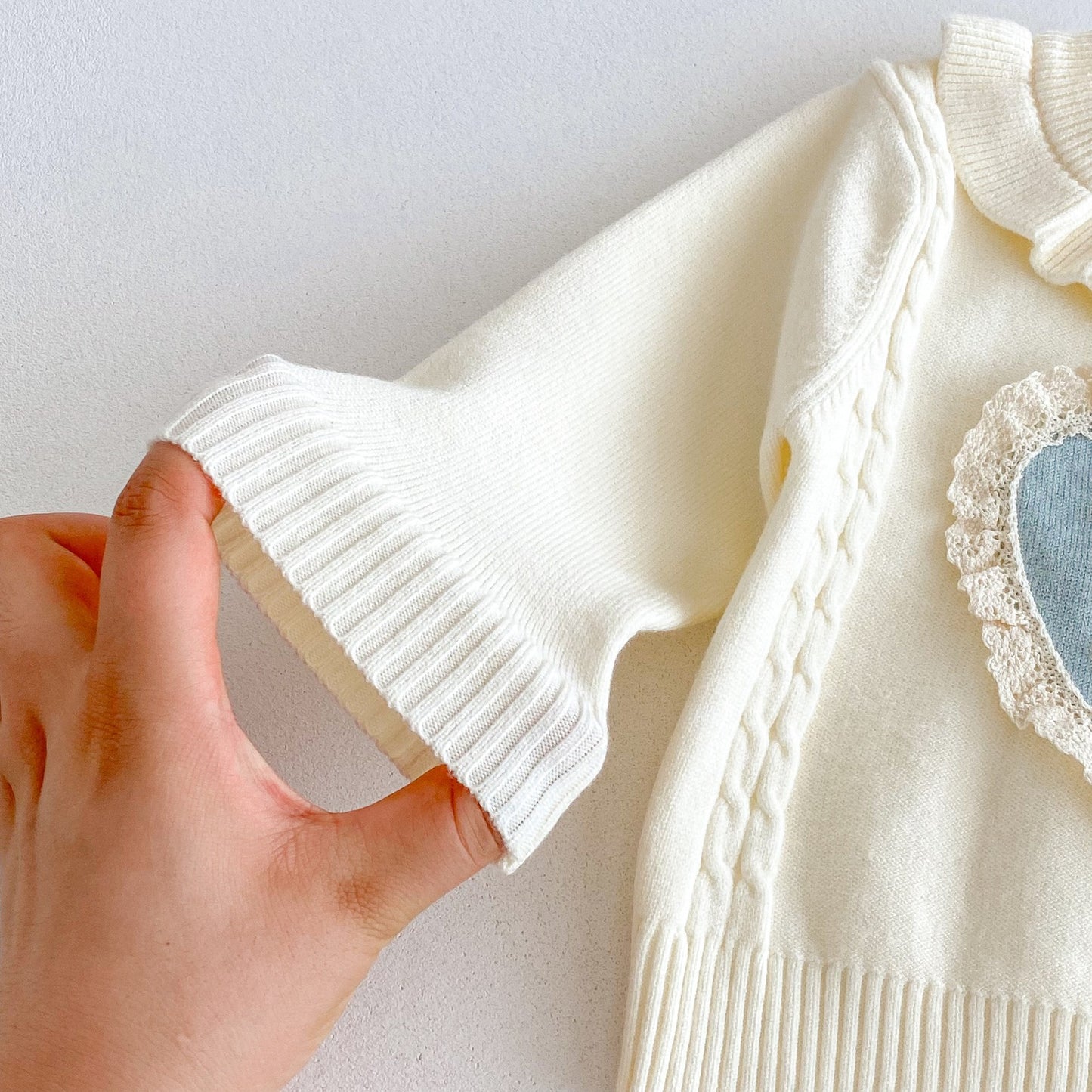 Teddy knit set