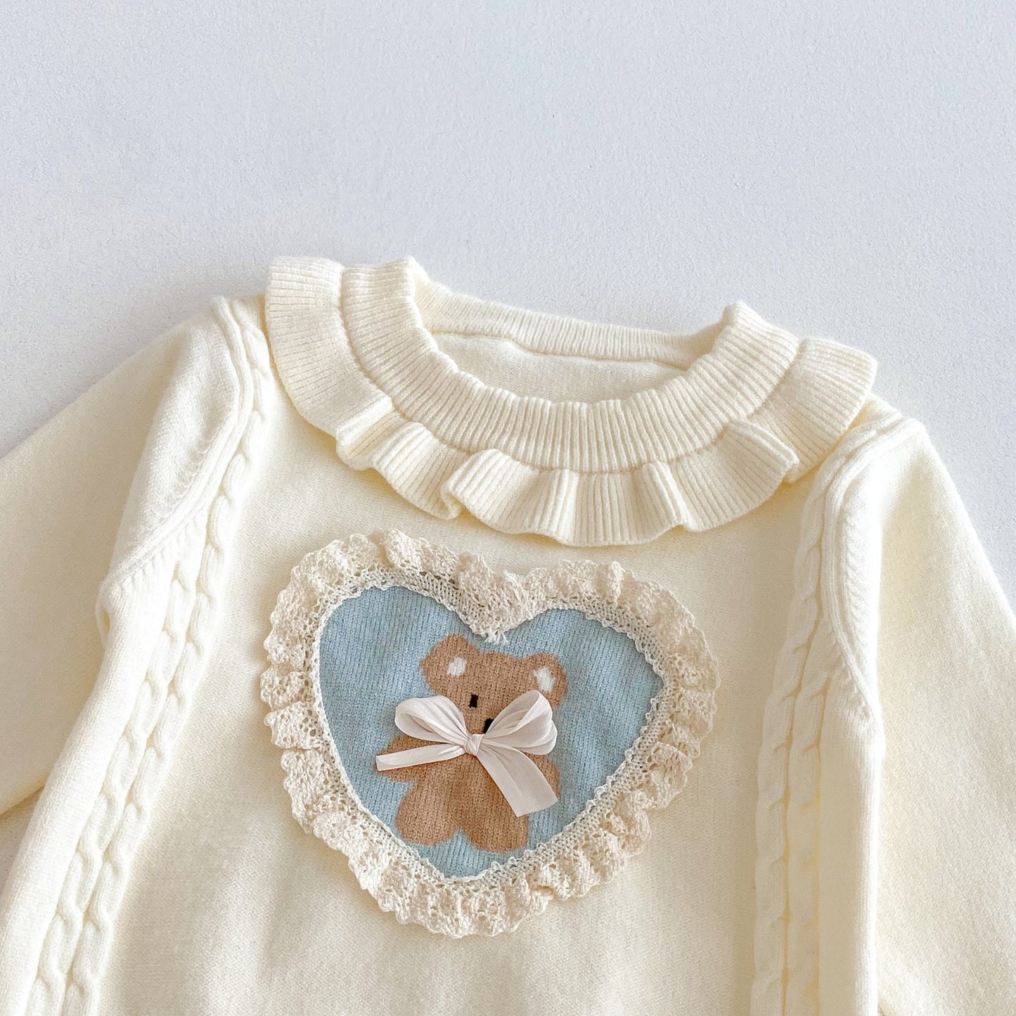 Teddy knit set
