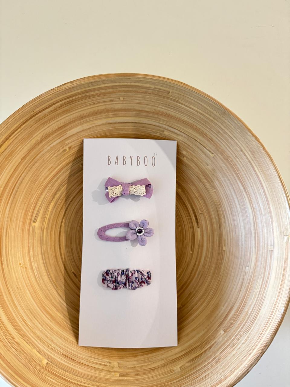 Printed clip set