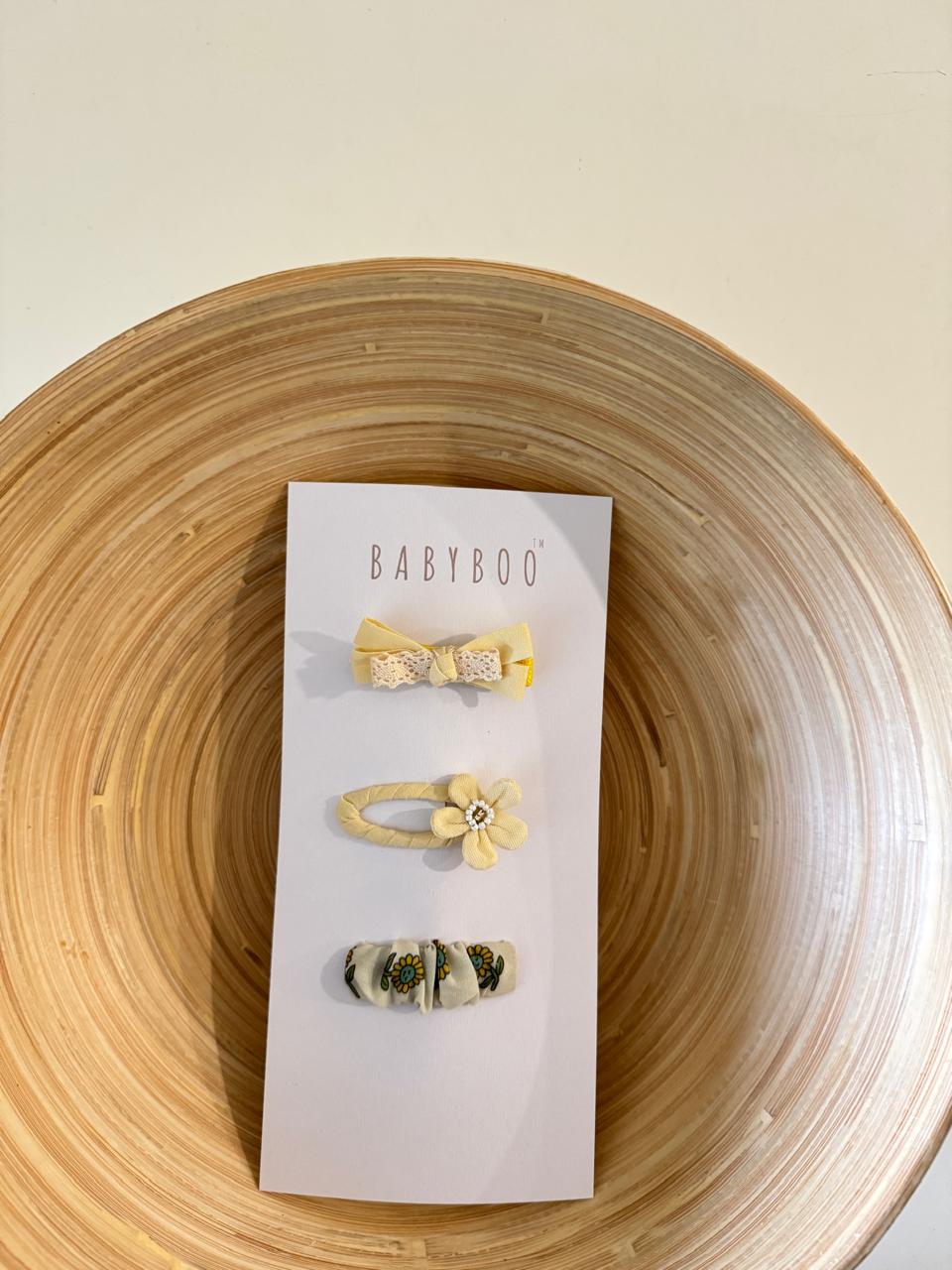 Printed clip set