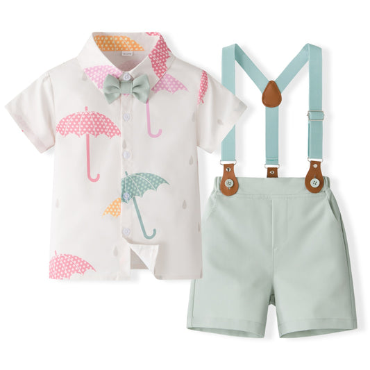 Rain suspender set