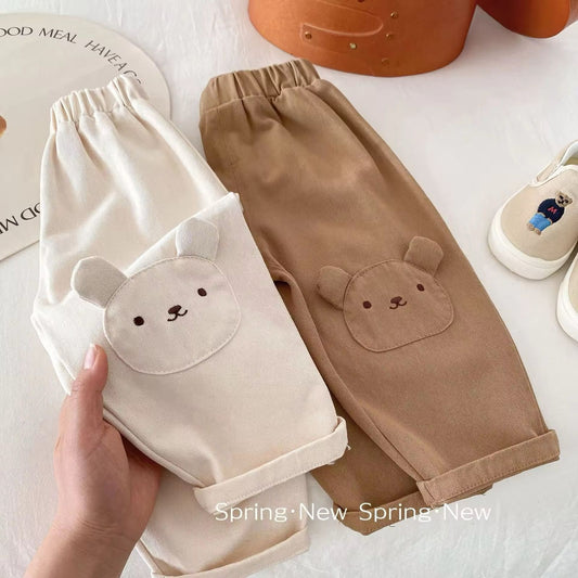 Self patch Bear pant