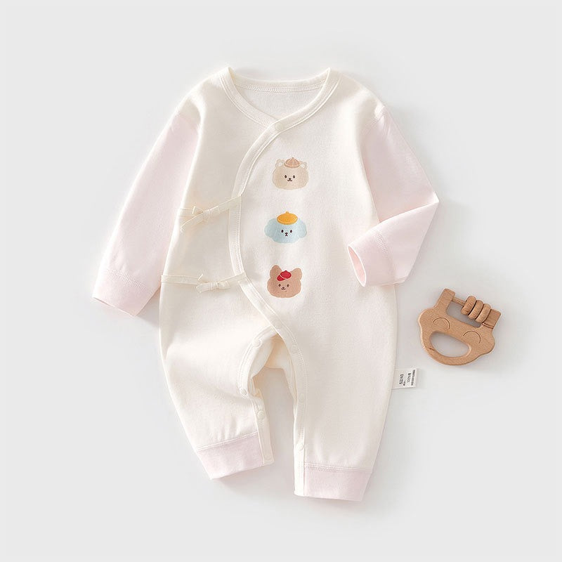 Tie knot romper (unisex )