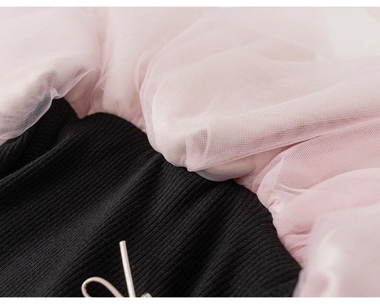 Tee bow fallon dress