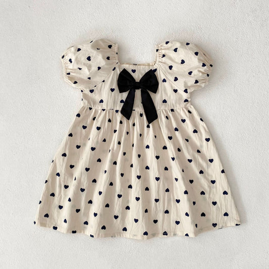 Heart bow dress