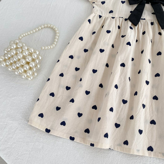 Heart bow dress