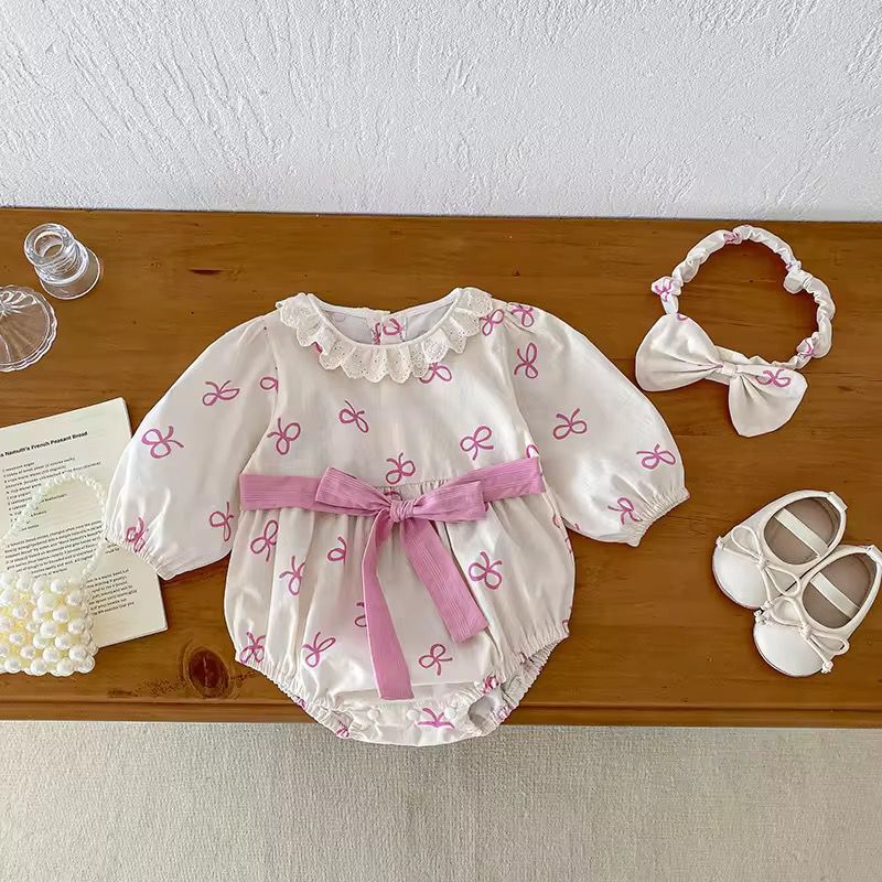 Pinky Bow Romper/Dress