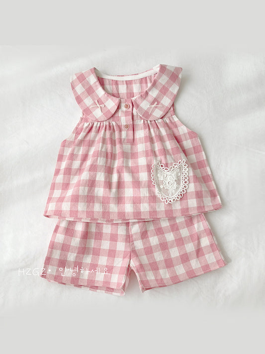 Loop checkered co-ord set