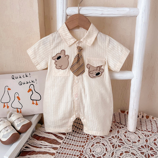 Bru tie romper