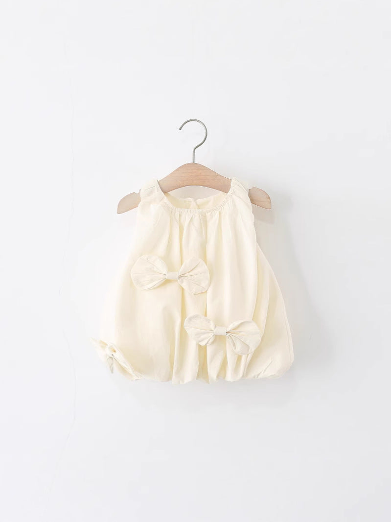 Bumble bow romper