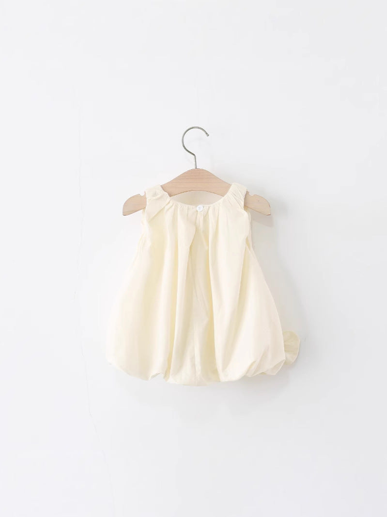 Bumble bow romper