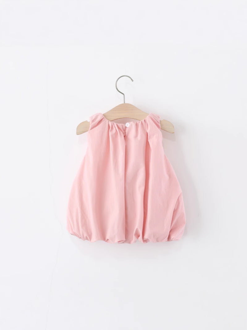 Bumble bow romper