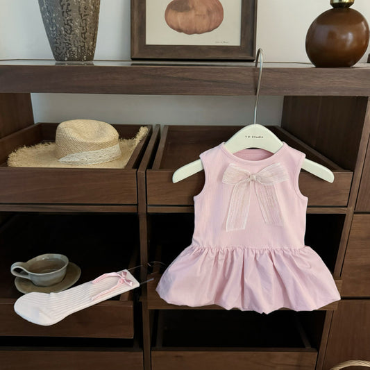 Bow gallon dress