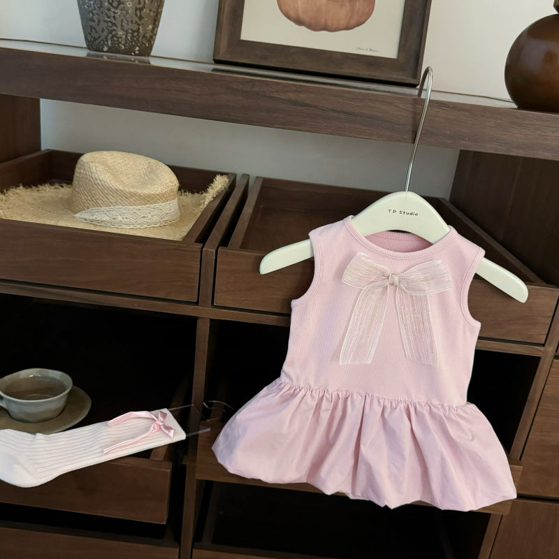 Bow gallon dress