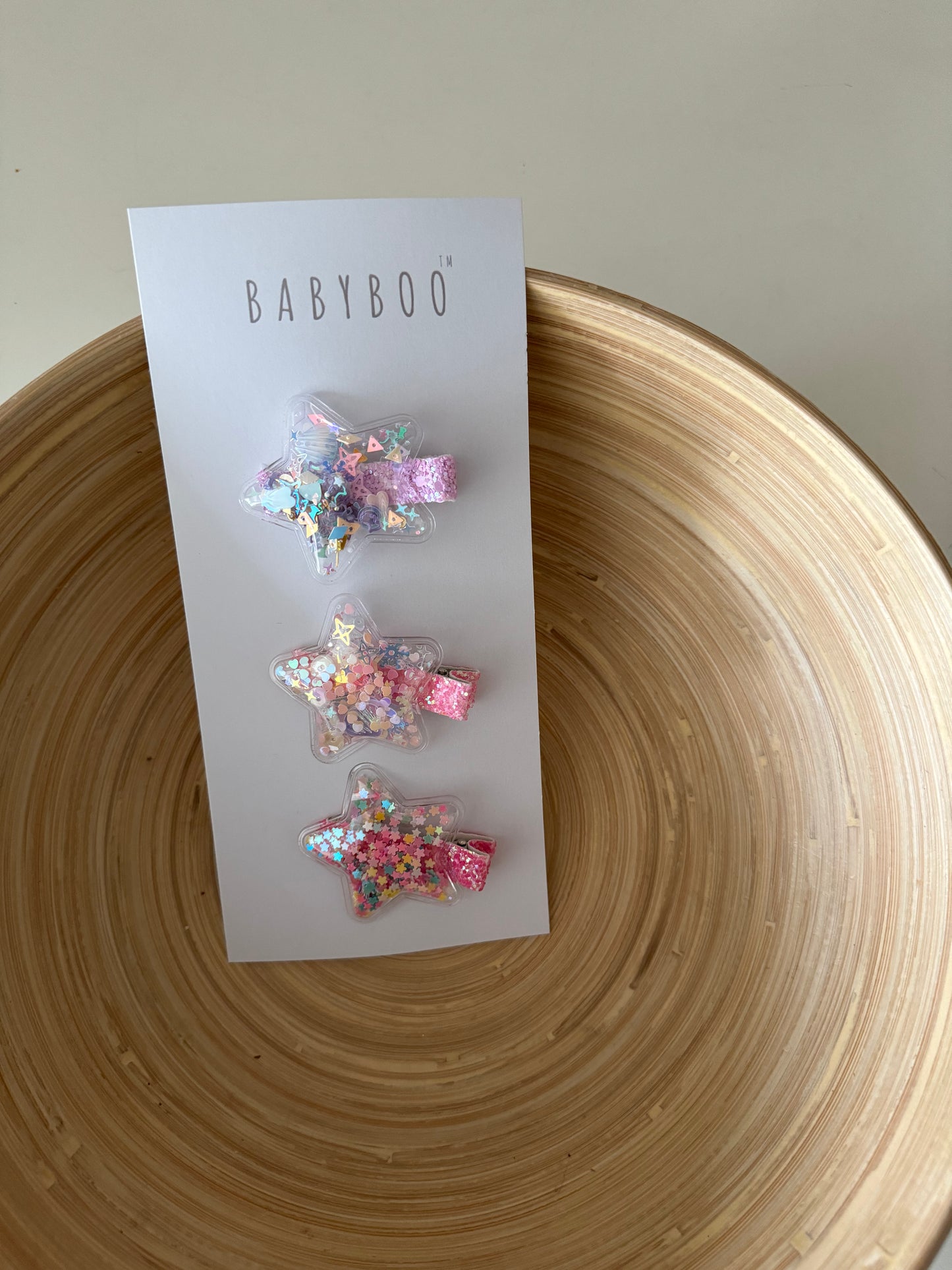 Heart/Star Clip set