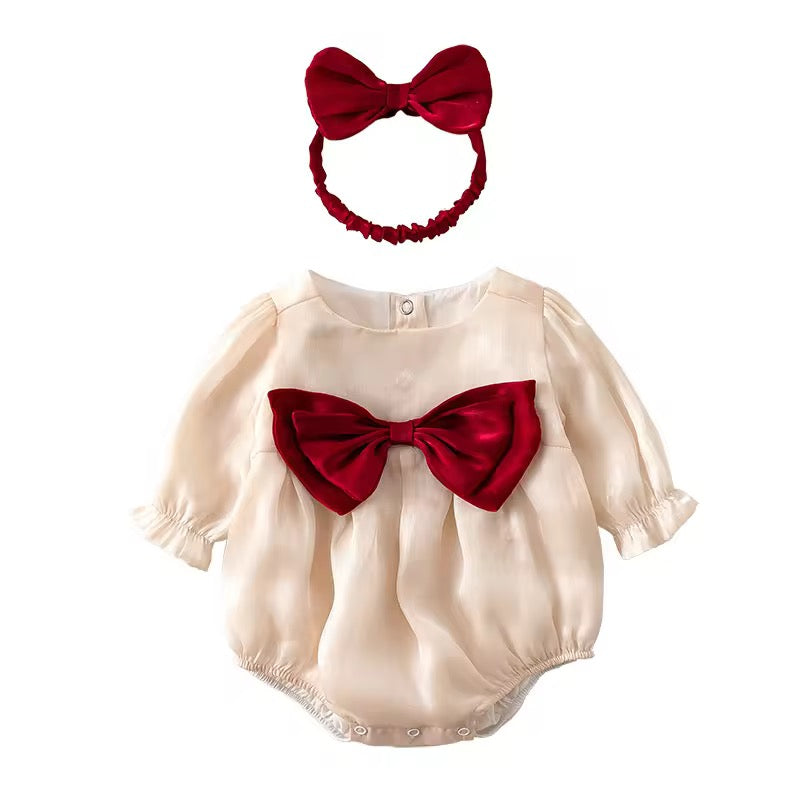 Elia Bow Romper