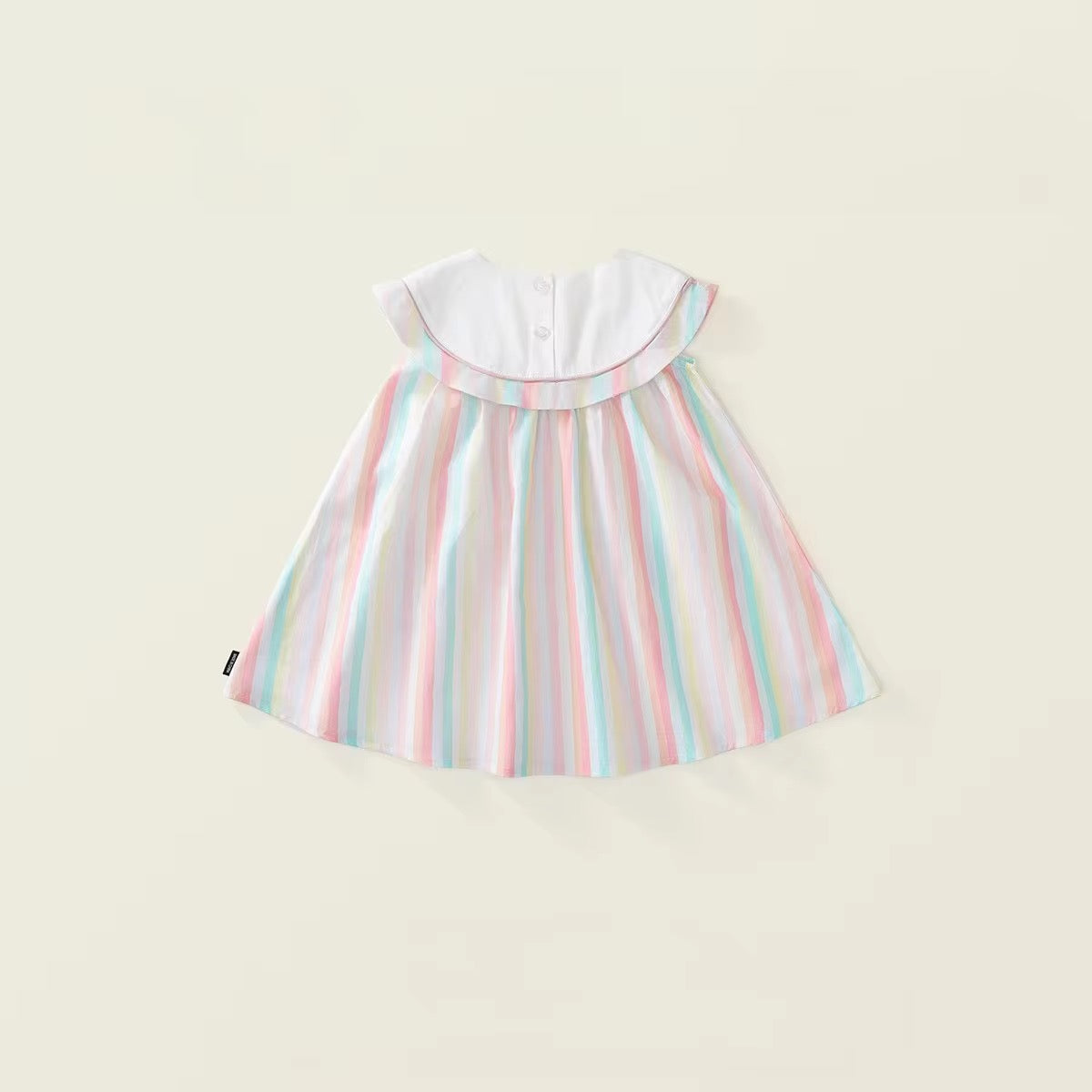 Pastel stripe dress