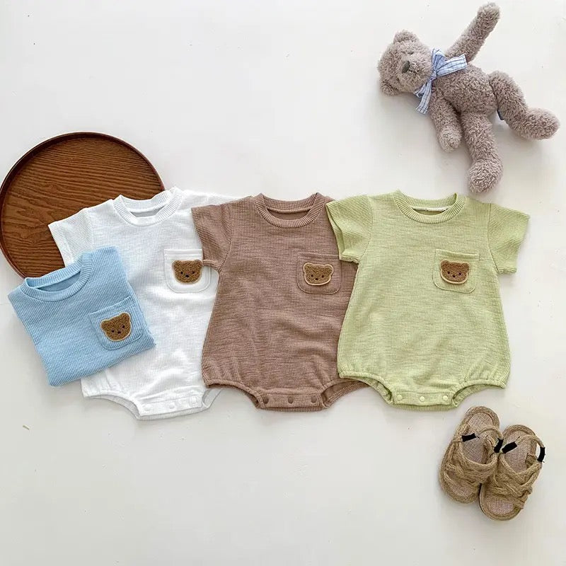 Pocket Bear romper